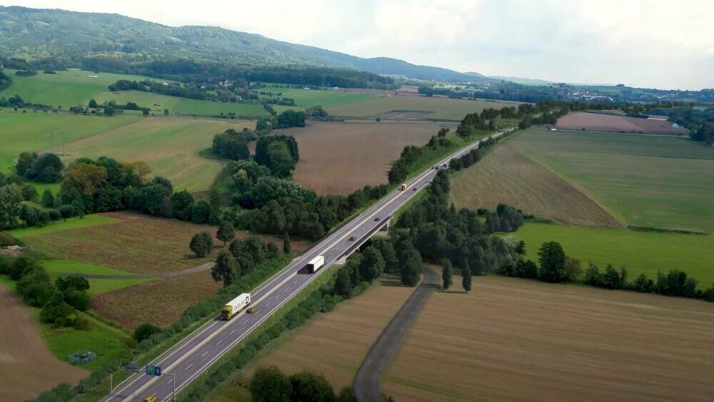 Plánovaná silnice Český rájem, vizualizace
